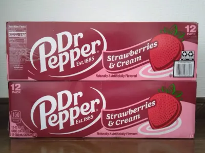 Dr.ペッパーストロベリー&クリームをお迎えしました